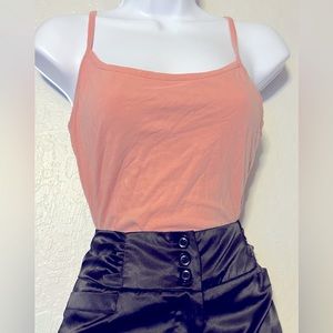 Forever 21 Light Pink Basic Long Tunic Tank